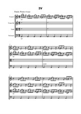Cvartetul de coarde Nr.1 in la minor (String Quartet No.1 in a minor) - IV. Finale. Presto vivace
