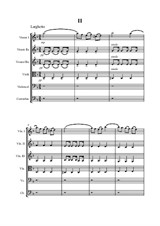Concertul baroc pentru orchestra de camera in re minor - II. Larghetto
