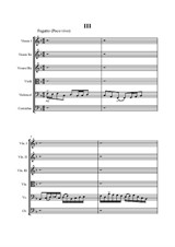 Concertul baroc pentru orchestra de camera in re minor - III. Fugatto (Poco vivo)